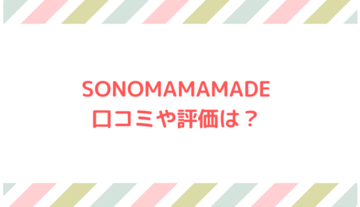 ソノママメイドの口コミが悪いのは嘘？40代主婦が使ってみた